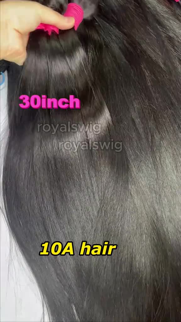 10A Human Hair Bundle Deals--Straight,100% human hair