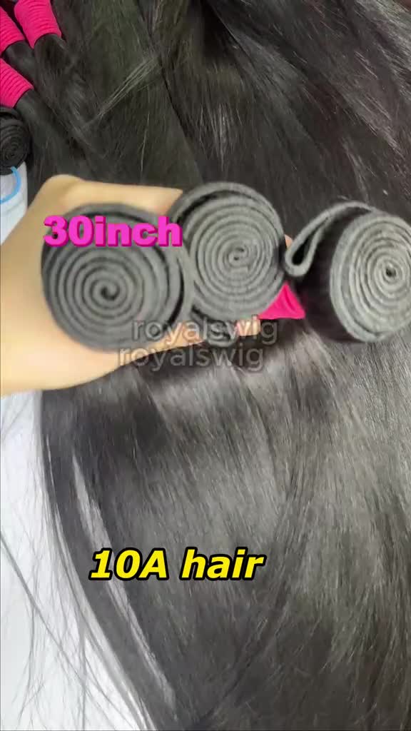 10A Human Hair Bundle Deals--Straight,100% human hair