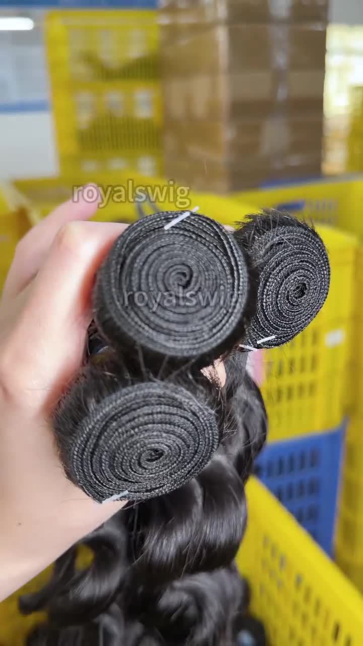 12A Blue Band Virgin Hair Bundle Deals-Loose Wave