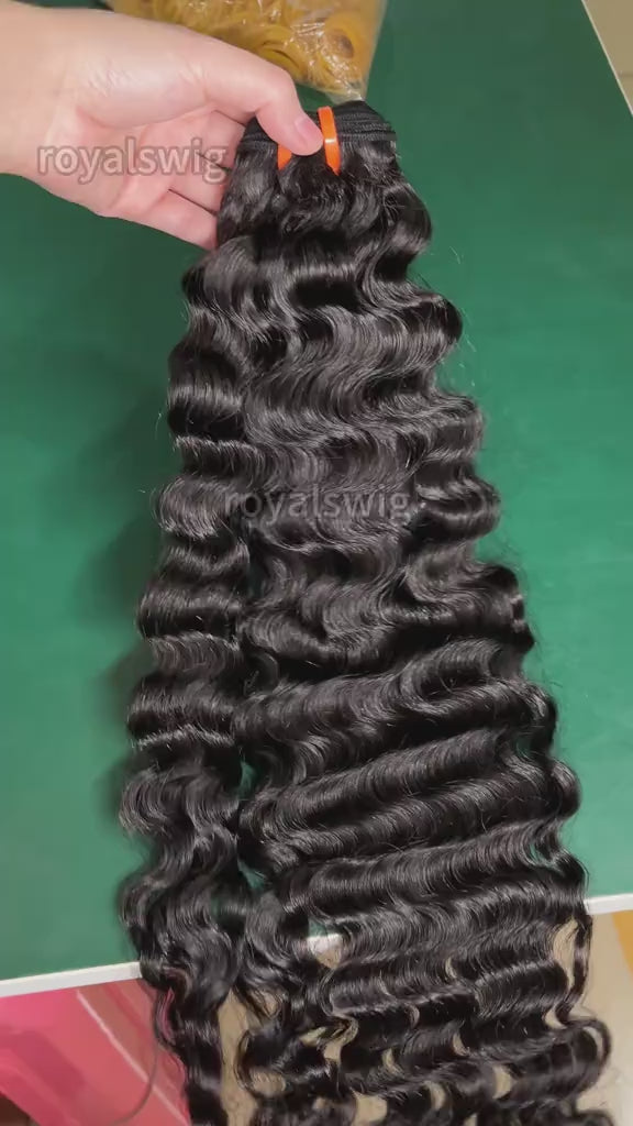 Thai Young Virgin Hair Bundle Deals--Burmese Curly