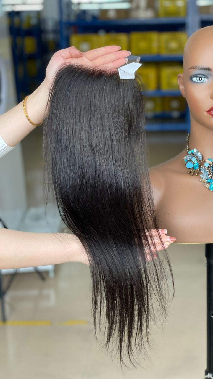 5*5 HD lace closure Straight,100% human hair